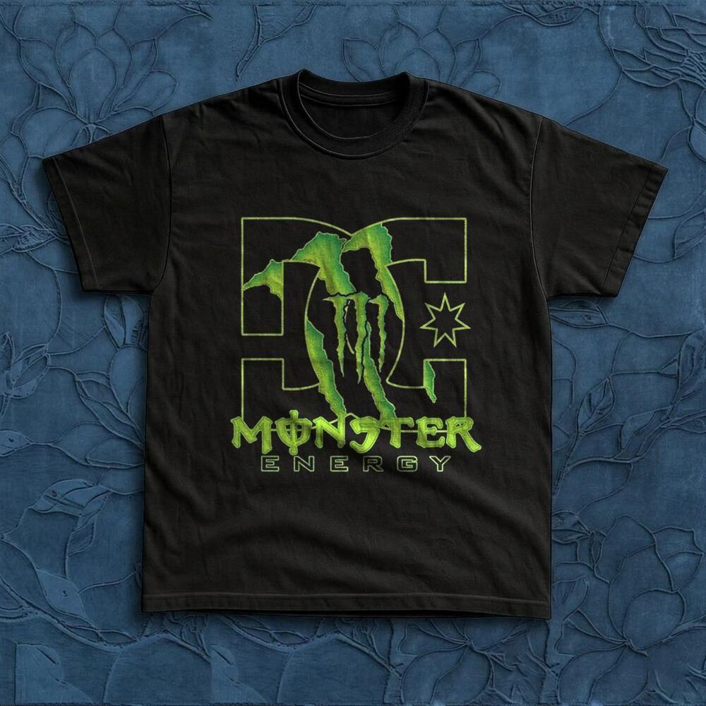 Black Monster Energy  T-Shirt